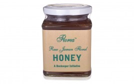 Florea Raw Jamun Floral Honey  Glass Jar  350 grams